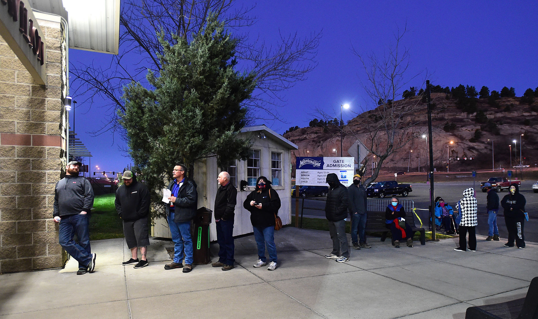 Voting at MetraPark